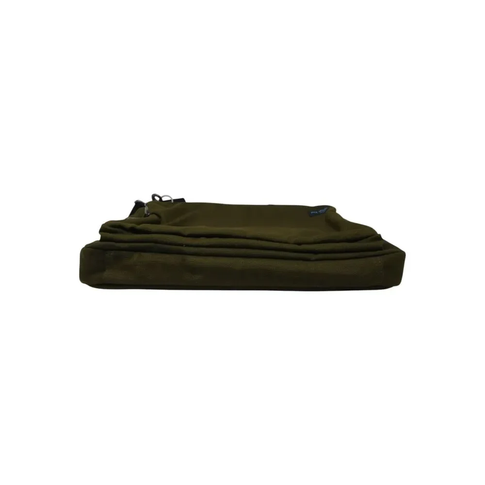Jack Spade Green Canvas‎ Messenger Laptop Crossbody Bag
